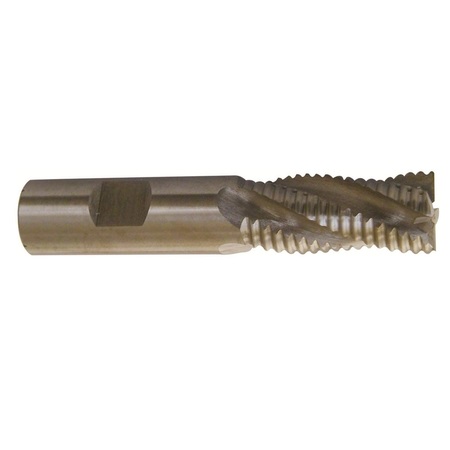 Drill America 1" Cobalt Roughing End Mill, Flute Length: 2" DWC1X1